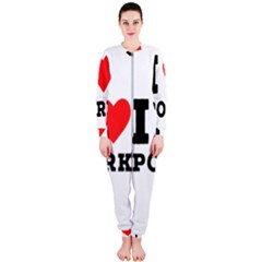 I Love Pork  Onepiece Jumpsuit (ladies) by ilovewhateva