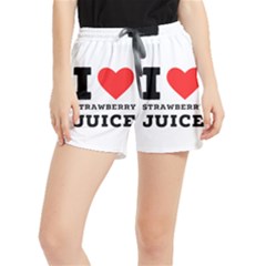 I Love Strawberry Juice Women s Runner Shorts by ilovewhateva