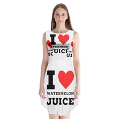 I Love Watermelon Juice Sleeveless Chiffon Dress   by ilovewhateva