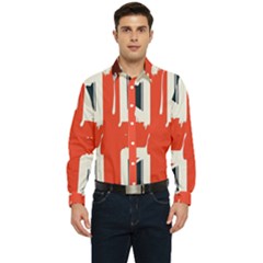 Union Jack England Uk United Kingdom London Men s Long Sleeve  Shirt by Bangk1t