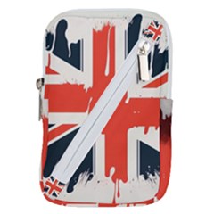 Union Jack England Uk United Kingdom London Belt Pouch Bag (small) by Bangk1t