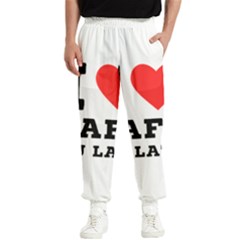 I Love Cafe Au Late Men s Elastic Waist Pants by ilovewhateva