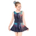 Elephant Tusks Trunk Wildlife Africa Kids  Skater Dress Swimsuit View1