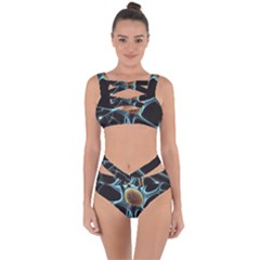 Organism Neon Science Bandaged Up Bikini Set  by Ndabl3x