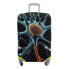 Organism Neon Science Luggage Cover (small) by Ndabl3x