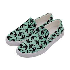 Orca Killer Whale Fish Women s Canvas Slip Ons by Ndabl3x