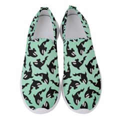 Orca Killer Whale Fish Women s Slip On Sneakers by Ndabl3x