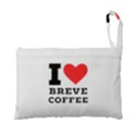 I love breve coffee Foldable Grocery Recycle Bag View3