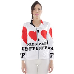 I Love Espresso Coffee Women s Windbreaker by ilovewhateva