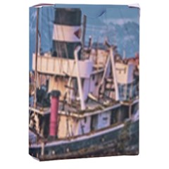 End Of The World: Nautical Memories At Ushuaia Port, Argentina Playing Cards Single Design (rectangle) With Custom Box by dflcprintsclothing