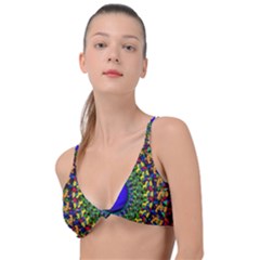 Grateful Dead Pattern Knot Up Bikini Top by Wav3s