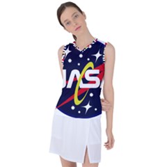 Nasa Insignia Women s Sleeveless Sports Top by Wav3s