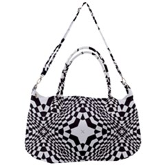 Tile Repeating Pattern Texture Removable Strap Handbag by Ndabl3x