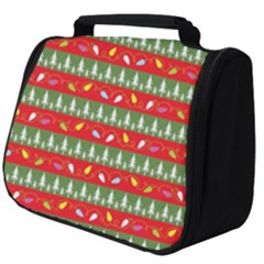 Christmas Papers Red And Green Full Print Travel Pouch (big) by Ndabl3x