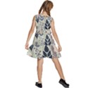 Flower Floral Pastel Kids  Sleeveless Tiered Mini Dress View4
