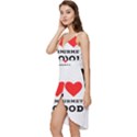 I love gourmet food Wrap Frill Dress View2