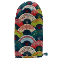 Japanese Fans Bright Pattern Microwave Oven Glove by Cowasu