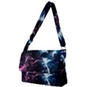 Psychedelic Astronaut Trippy Space Art Full Print Messenger Bag (S) View1