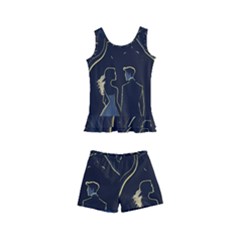 Love Romantic Couple In Love Kids  Boyleg Swimsuit by Ndabl3x