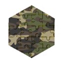 Texture Military Camouflage Repeats Seamless Army Green Hunting Wooden Puzzle Hexagon View1