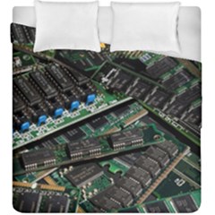 Computer Ram Tech - Duvet Cover Double Side (king Size) by Amaryn4rt