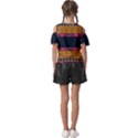 Pattern Ornaments Africa Safari Summer Graphic Kids  Butterfly Cutout Tee View2