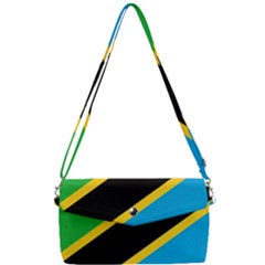 Flag Of Tanzania Removable Strap Clutch Bag by Amaryn4rt