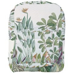 Tropical Jungle Plants Full Print Backpack by Ravend