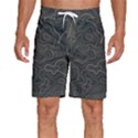 Damask-seamless-pattern Men s Beach Shorts View1