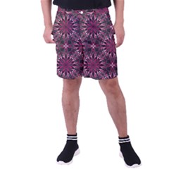 Seamless-pattern-with-flowers-oriental-style-mandala Men s Pocket Shorts by uniart180623