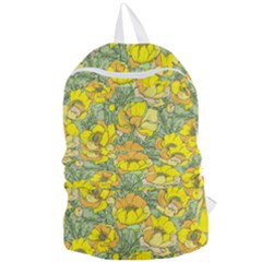 Seamless-pattern-with-graphic-spring-flowers Foldable Lightweight Backpack by uniart180623