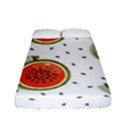 Seamless-background-pattern-with-watermelon-slices Fitted Sheet (Full/ Double Size) View1