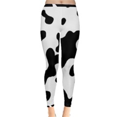 Cow Pattern Inside Out Leggings by uniart180623