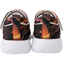 Fire Flame Burn Hot Heat Light Burning Orange Men s Velcro Strap Shoes View4