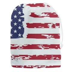 Flag Usa Unite Stated America Drawstring Pouch (3xl) by uniart180623