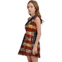 Usa Flag United States Kids  One Shoulder Party Dress View3