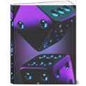 3d Ludo Game,gambling 8  x 10  Softcover Notebook View1