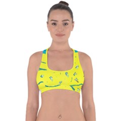 Summer Fun Cross Back Hipster Bikini Top  by arash1