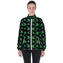 Our Dino Friends Women s High Neck Windbreaker by ConteMonfrey