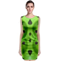 Abstract Geometric Modern Pattern Classic Sleeveless Midi Dress by dflcprintsclothing