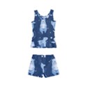 Bear Pattern Patterns Planet Animals Kids  Boyleg Swimsuit View2