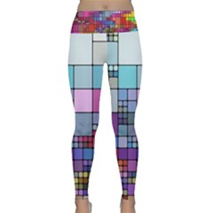 To Dye Abstract Visualization Lightweight Velour Classic Yoga Leggings by uniart180623