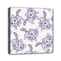 Cats Pattern Design Mini Canvas 6  x 6  (Stretched) View1