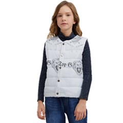 (2)dx Hoodie  Kid s Button Up Puffer Vest	 by Alldesigners