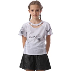 (2)dx Hoodie Kids  Front Cut Tee by Alldesigners