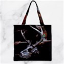 Deer Skull Zipper Grocery Tote Bag View2