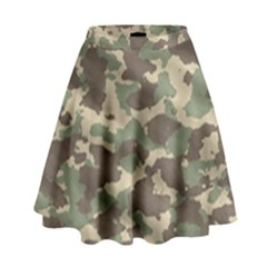 Camouflage Design High Waist Skirt by Excel