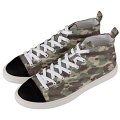 Camouflage Design Men s Mid-top Canvas Sneakers by Excel