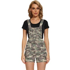 Camouflage Design Short Overalls by Excel