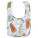 Seamless-tropical-pattern-with-papaya Baby Bib View1